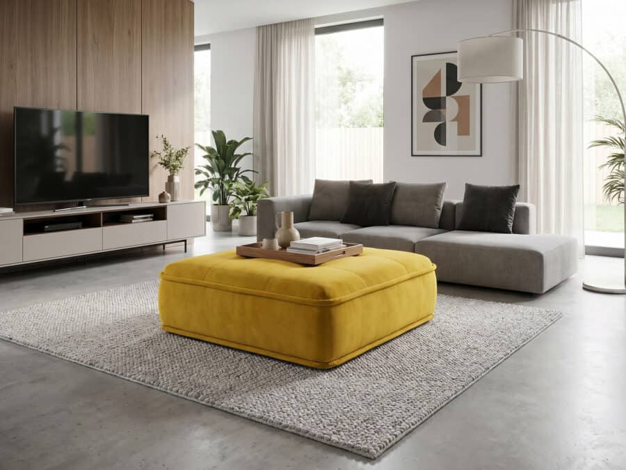 Natuzzi Editions Pixel Ottoman