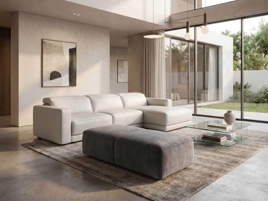 Natuzzi Italia Melpot Ottoman
