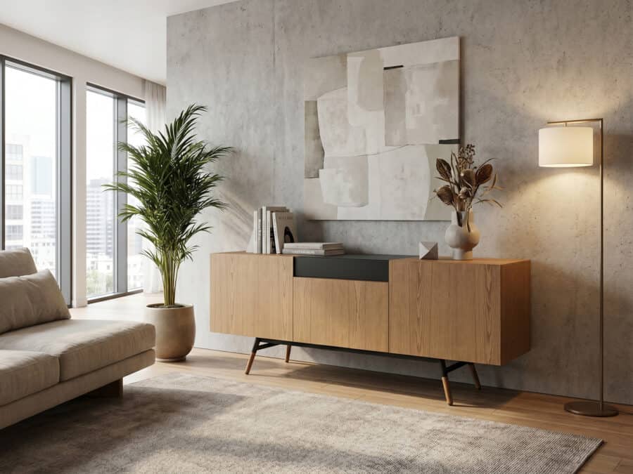 Natuzzi Italia Slancio Sideboard