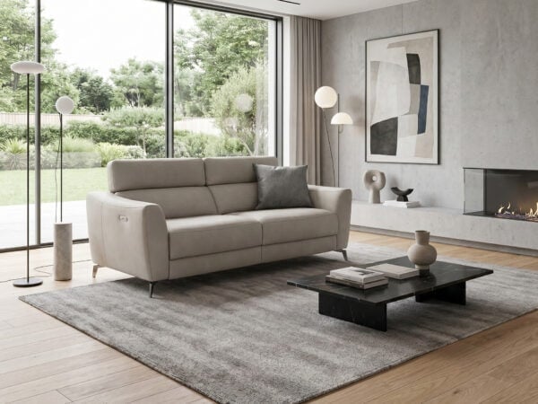Natuzzi Italia Stan Power Loveseat
