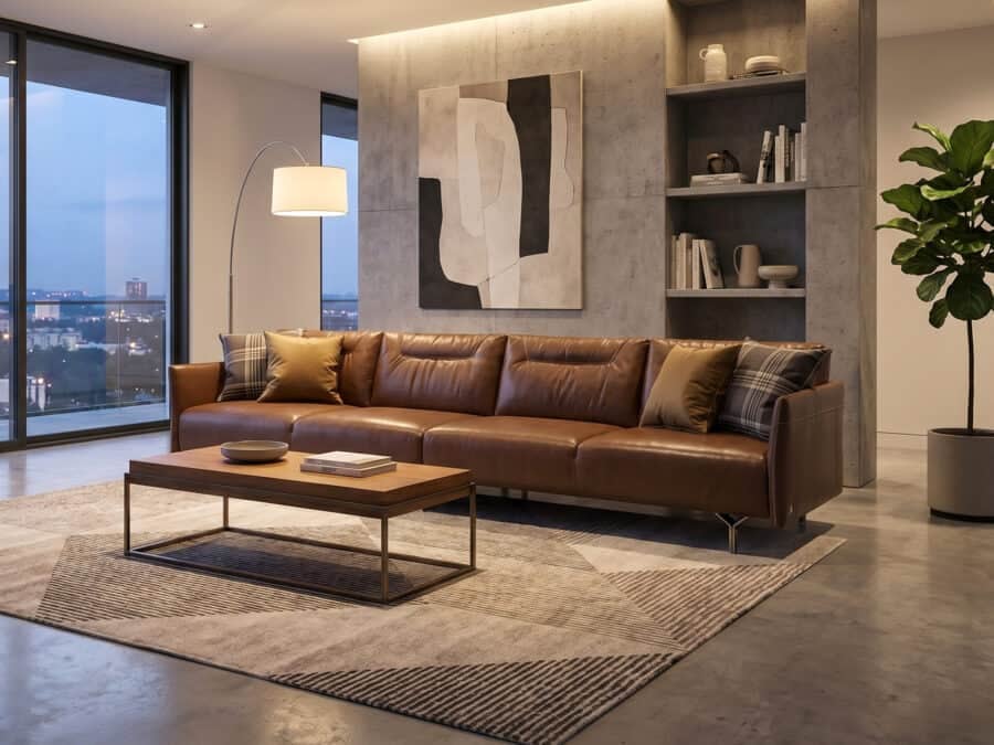 Natuzzi Italia Tenore Long Sofa