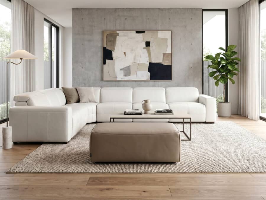 Natuzzi Italia Wellbe Ottoman