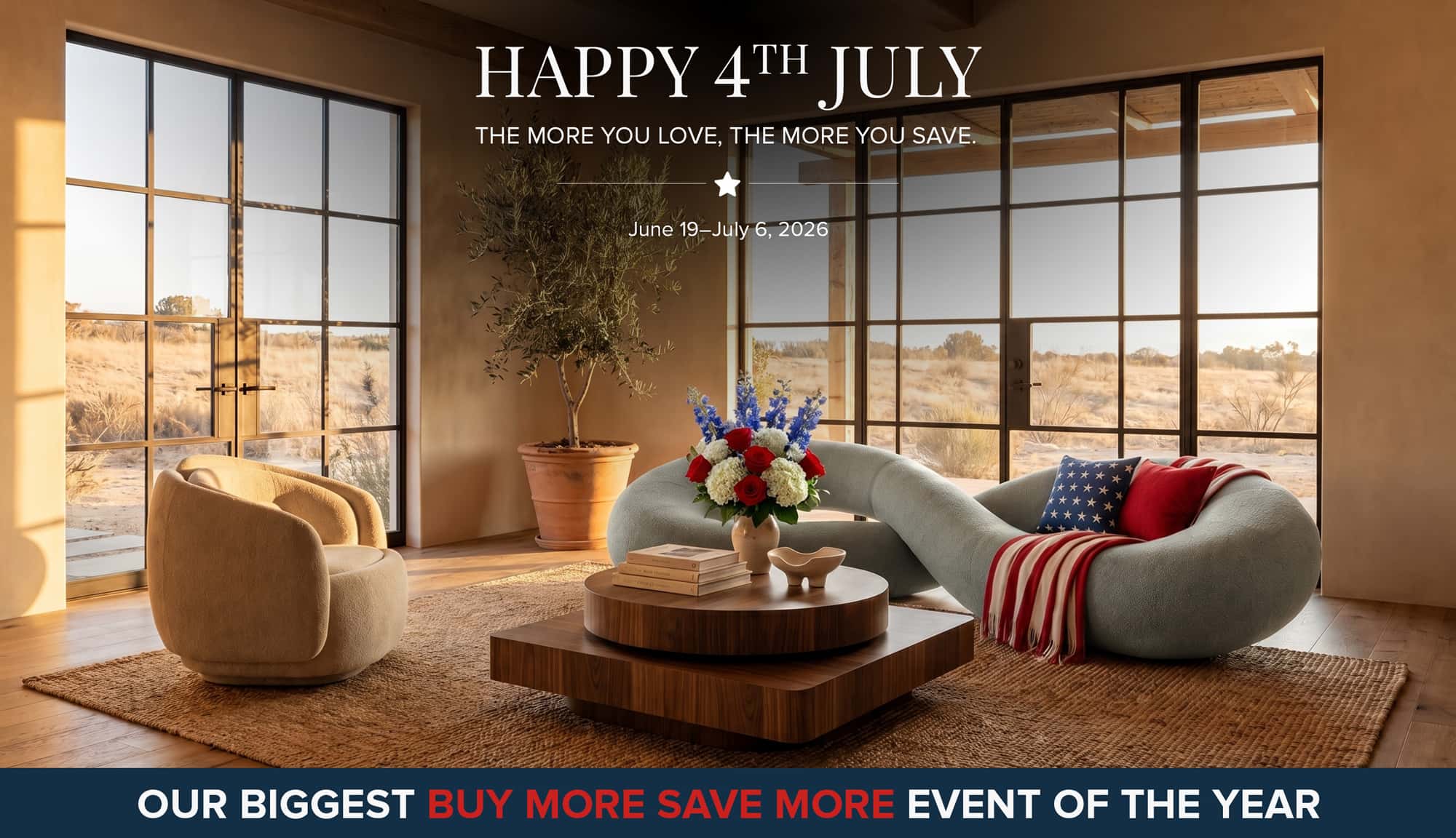 Independence Day Sale at Furnitalia