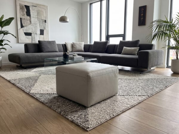 Natuzzi Italia Campus Square Ottoman