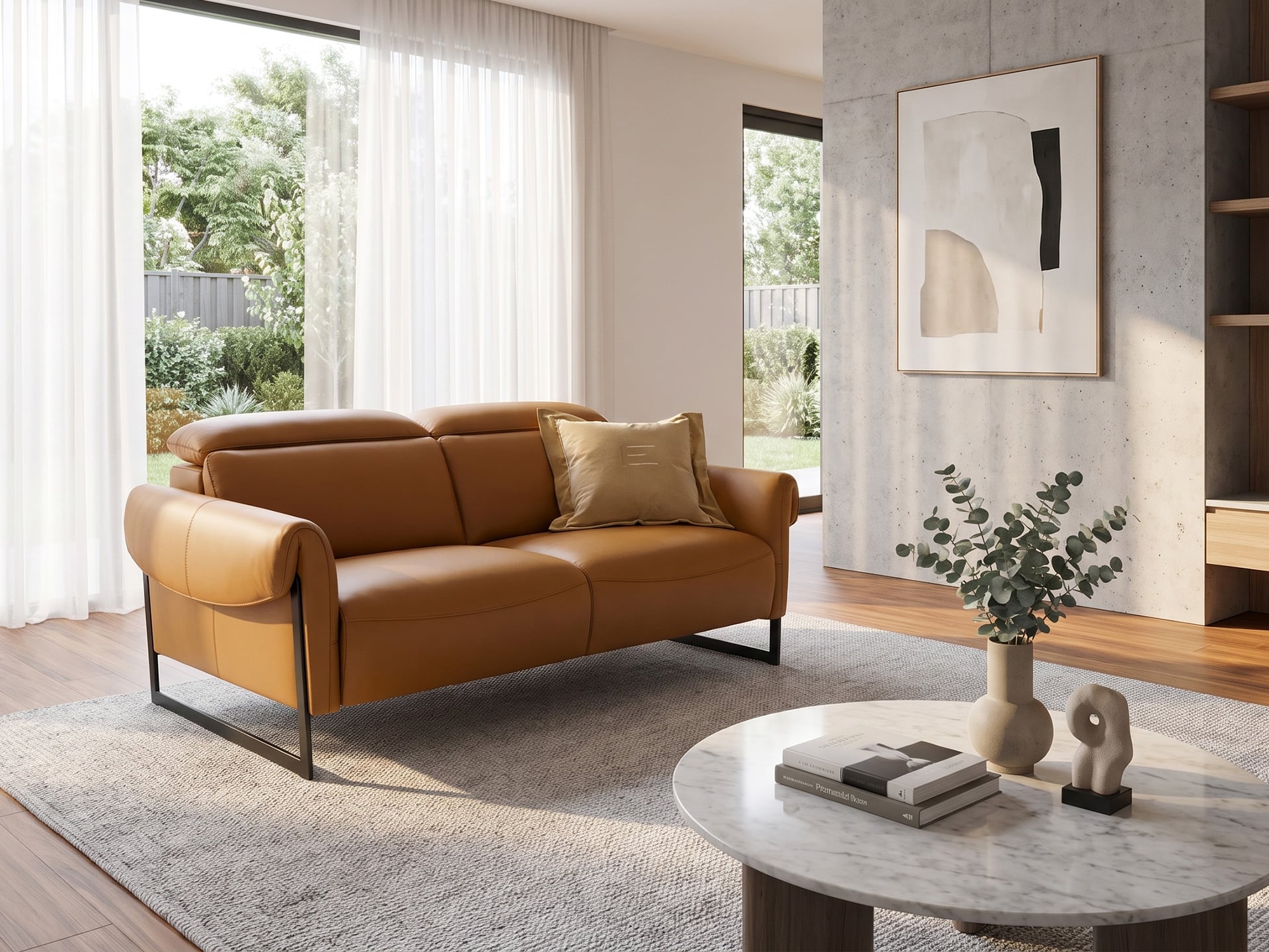 Estro Milano Arcadia Loveseat