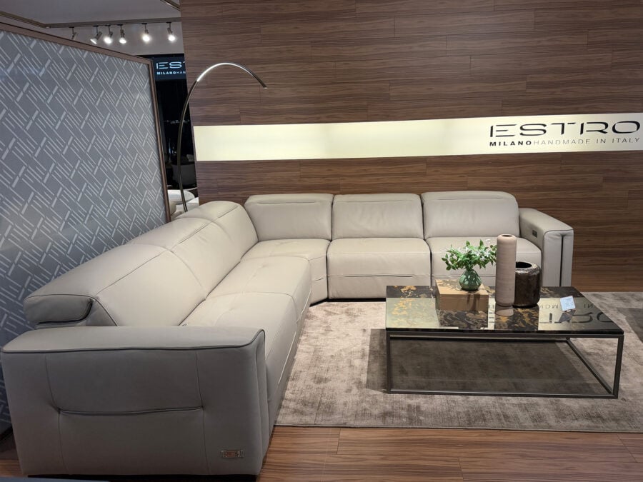 Estro Milano Arlene 5pc Power Sectional