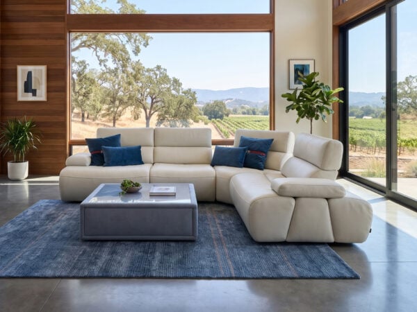 Estro Milano Bentley 5pc Sectional