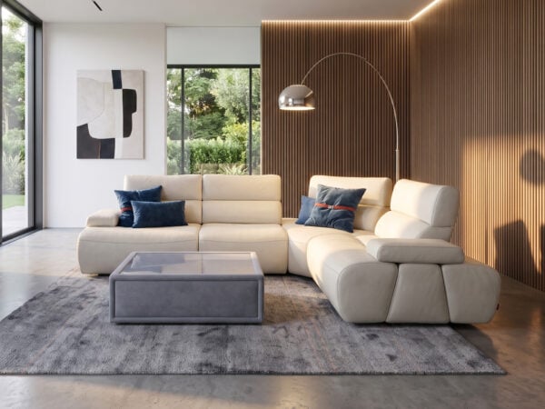 Estro Milano Bentley 5pc Sectional