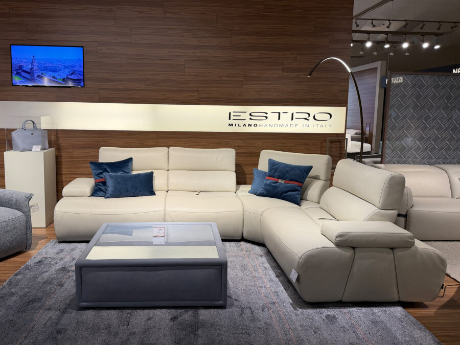 Estro Milano Bentley 5pc Sectional