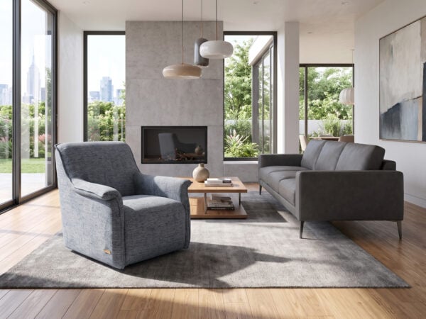 Estro Milano Butterfly Swivel Armchair