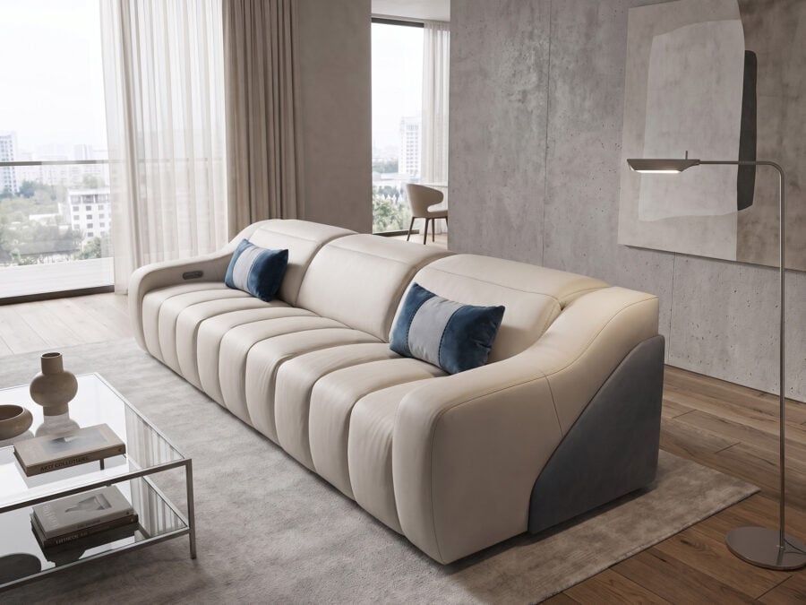 Estro Milano Jordan Power Sofa