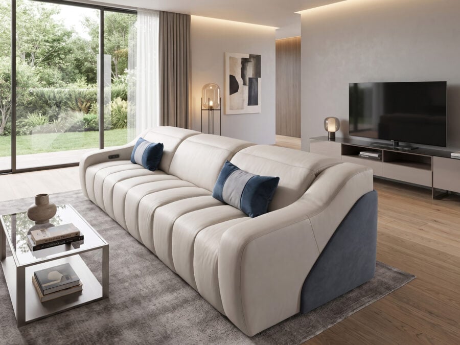 Estro Milano Jordan Power Sofa