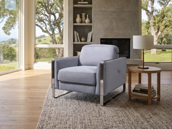 Estro Milano Montecarlo Armchair Light Blue