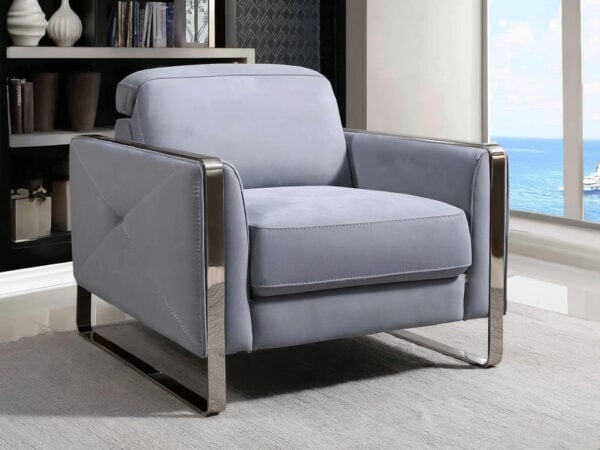 Estro Milano Montecarlo Armchair Light Blue