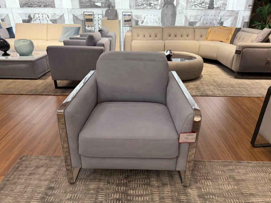 Estro Milano Montecarlo Armchair Light Blue