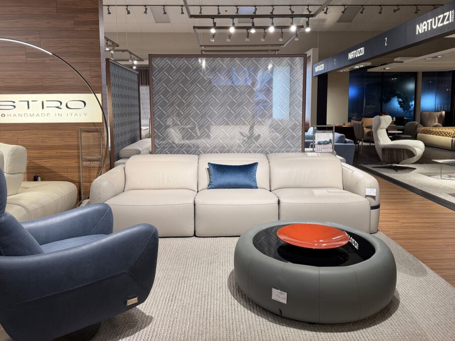 Estro Milano Round Power Sofa