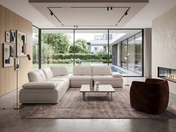 Natuzzi Editions Pixel C294 Power Sectional
