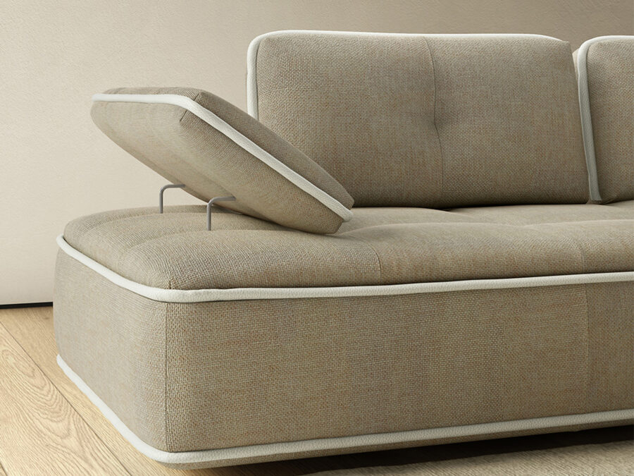 Natuzzi Editions Pixel C294 Power Sectional