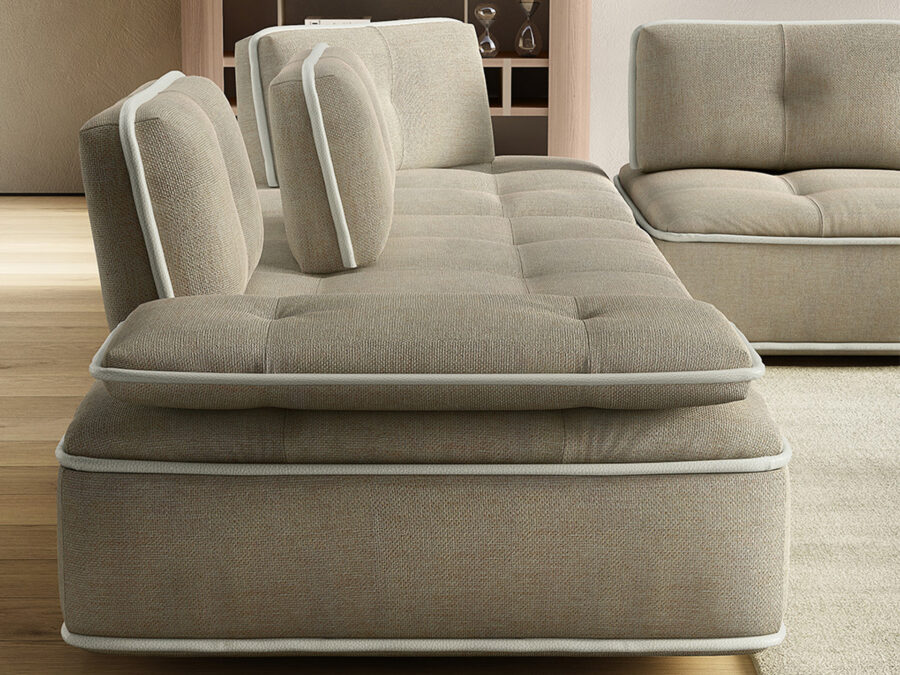 Natuzzi Editions Pixel C294 Power Sectional