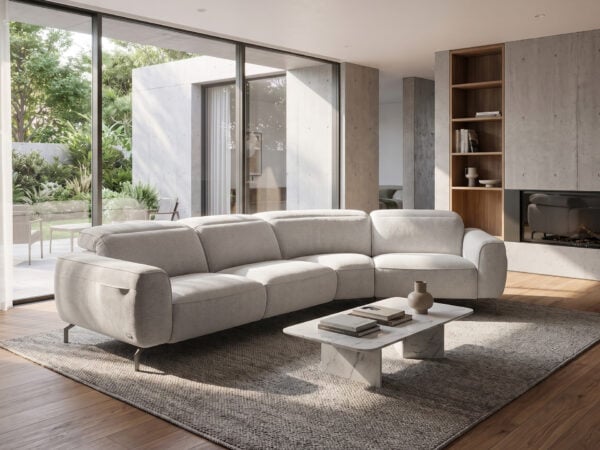 Natuzzi Editions Zenith C320 Power Sectionals