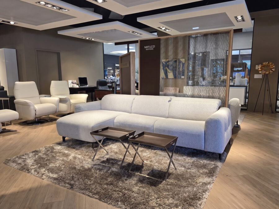 Natuzzi Editions Capri C325 Storage Sleeper Sofa Sofabed