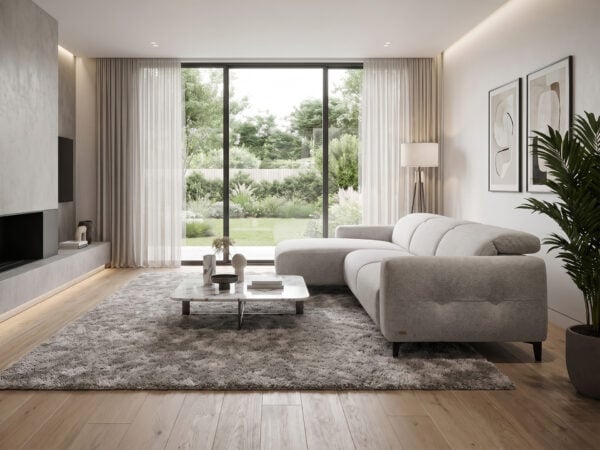 Natuzzi Editions Capri C325 Storage Sleeper Sofa Sofabed