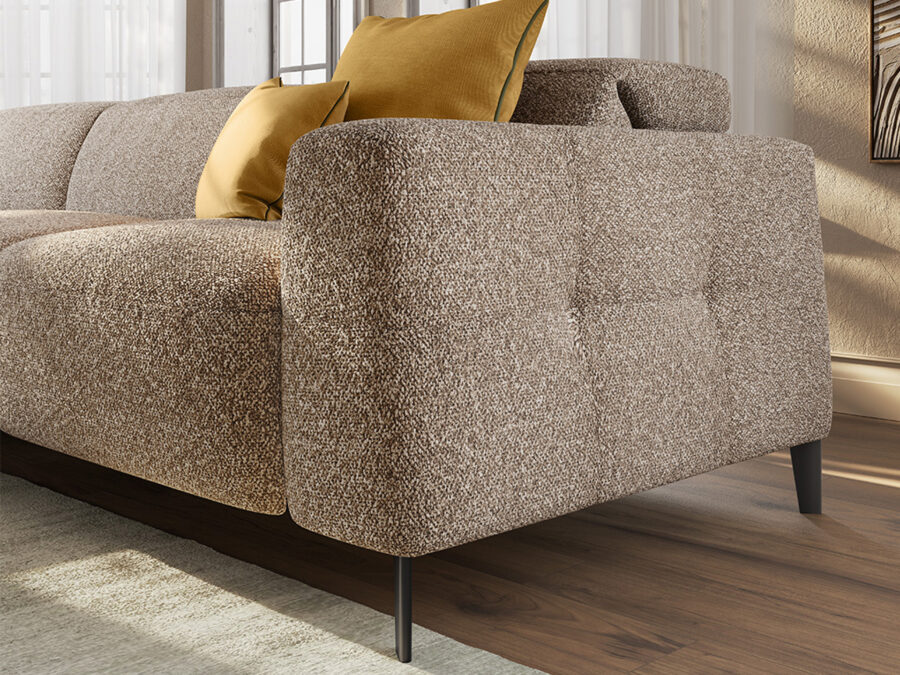 Natuzzi Editions Capri C325 Storage Sleeper Sofa Sofabed