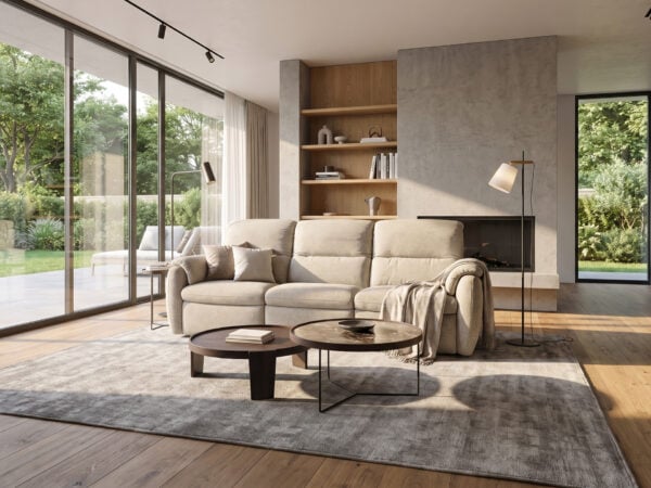 Natuzzi Editions Memphis C286 Power Sofa
