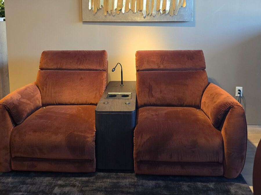 Natuzzi Editions Nuvia C328 Power Loveseat