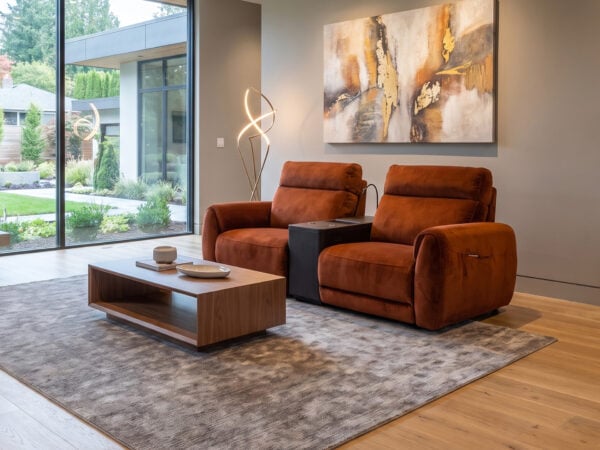 Natuzzi Editions Nuvia C328 Power Loveseat