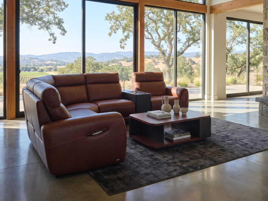 Natuzzi Editions Nuvia C328 Power Sectional