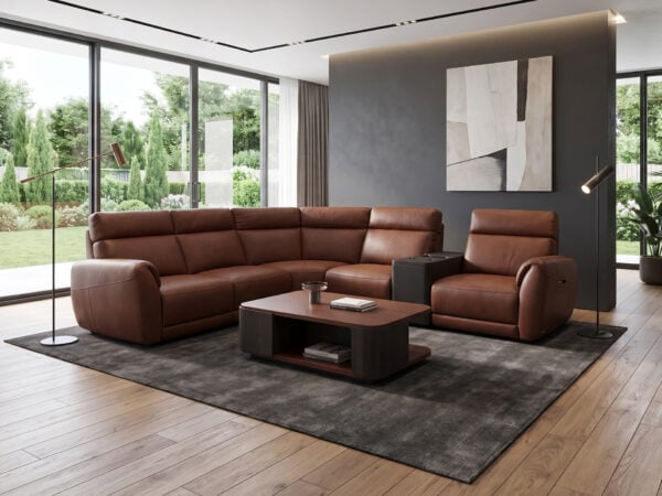 Natuzzi Editions Nuvia C328 Power Sectional