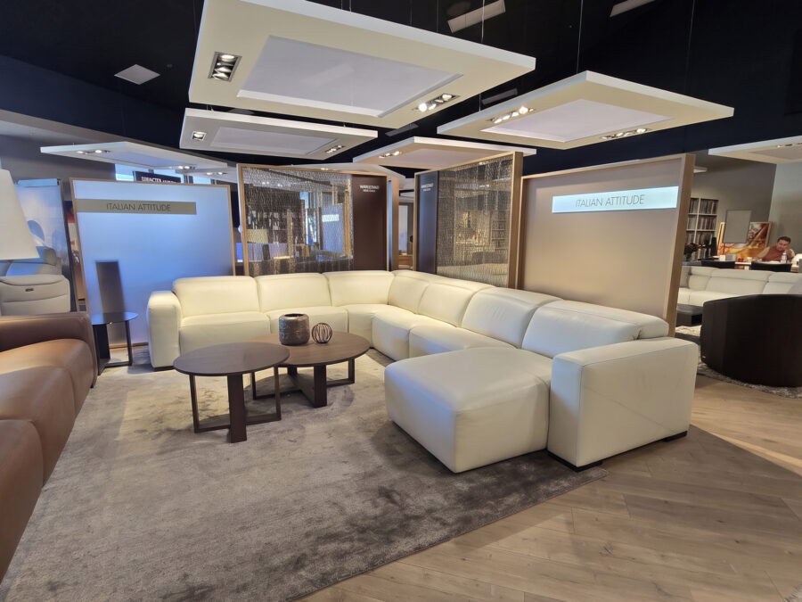 Natuzzi Editions Oxford C282 Power Sectional