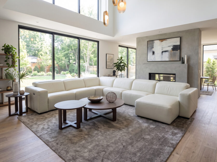 Natuzzi Editions Oxford C282 Power Sectional