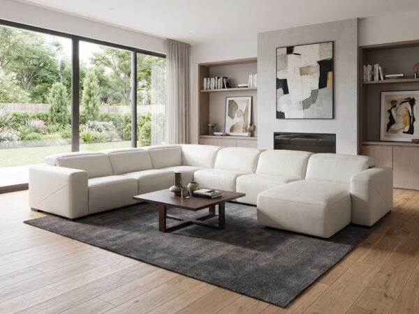 Natuzzi Editions Oxford C282 Power Sectional