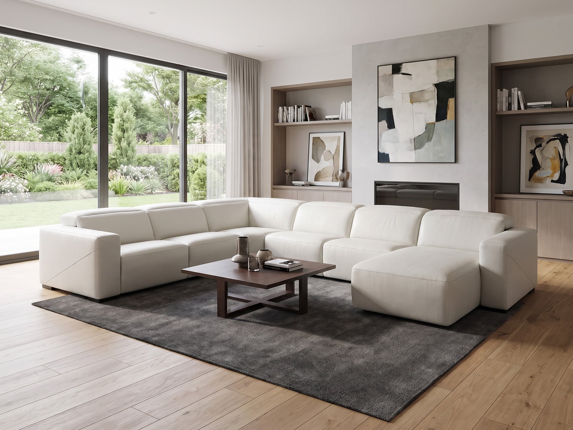 Natuzzi Editions Oxford C282 Power Sectional