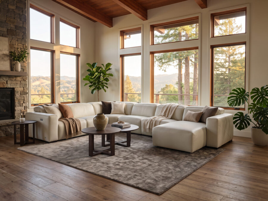 Natuzzi Editions Oxford C282 Power Sectional