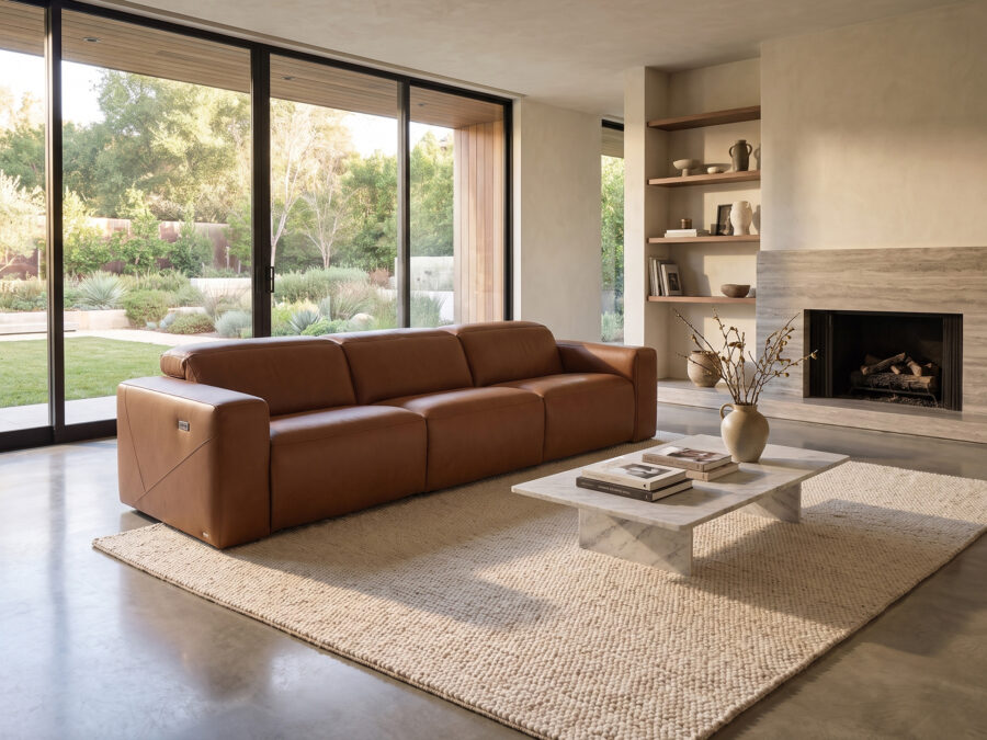 Natuzzi Editions Oxford C282 Power Sofa