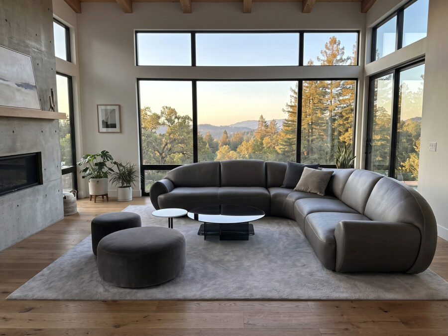 Natuzzi Italia Memoria Leather Sectional