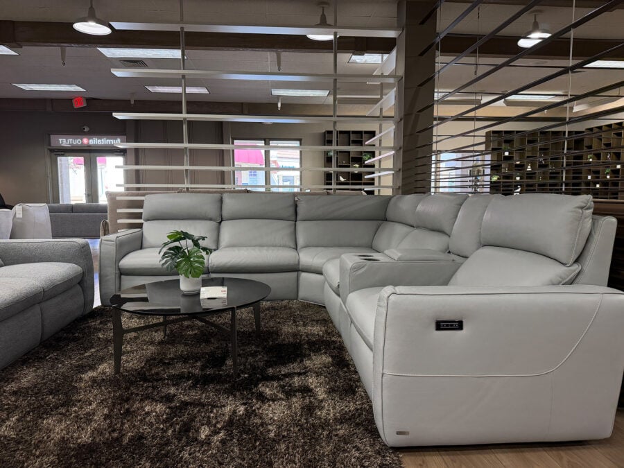 Natuzzi Editions Timoti Power Sectional