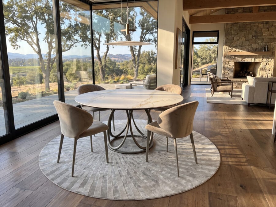 Bontempi Louis Round Dining Table