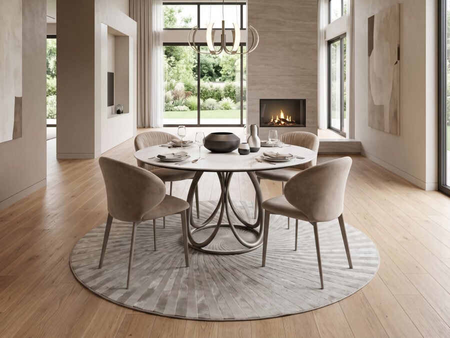 Bontempi Louis Round Dining Table