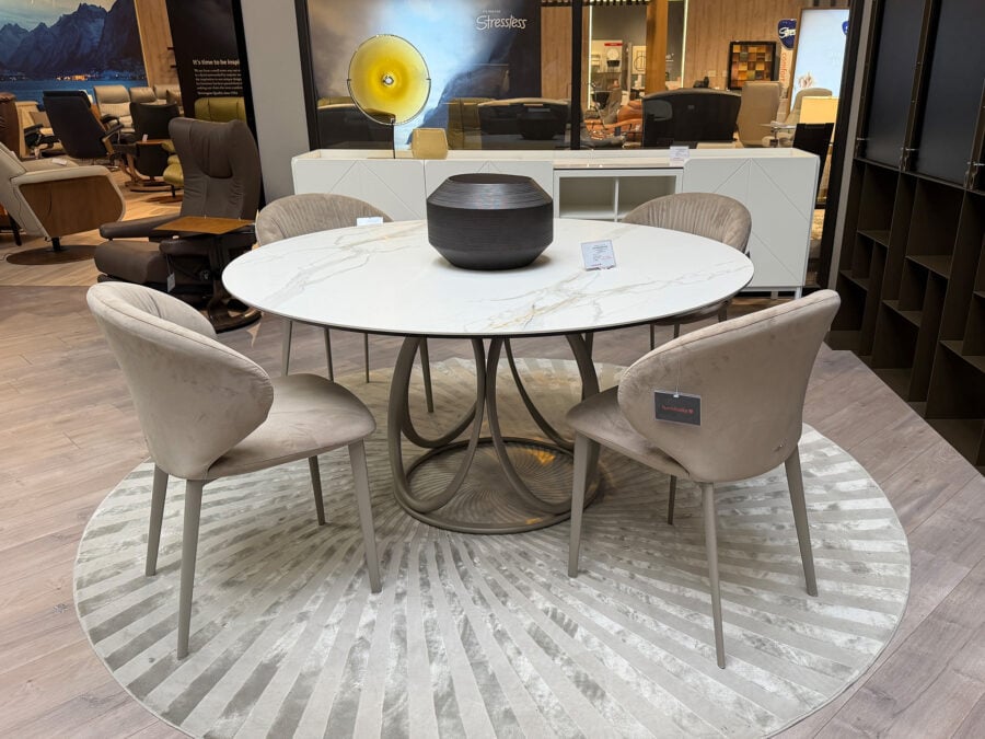 Bontempi Louis Round Dining Table