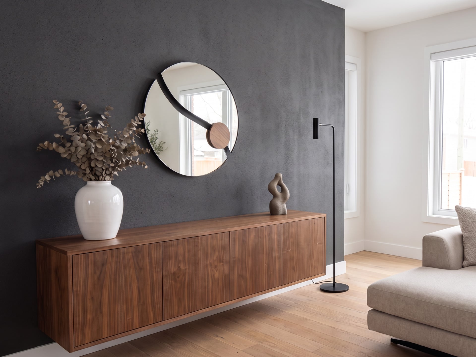 Bontempi Luxor Round Mirror