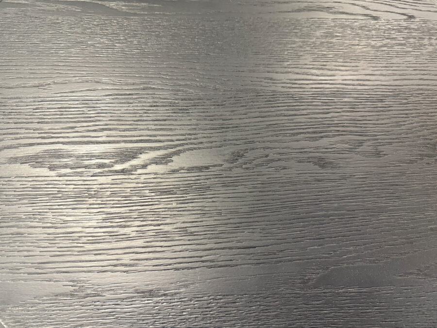 Bontempi - Magnum Round Table with Charcoal Oak top