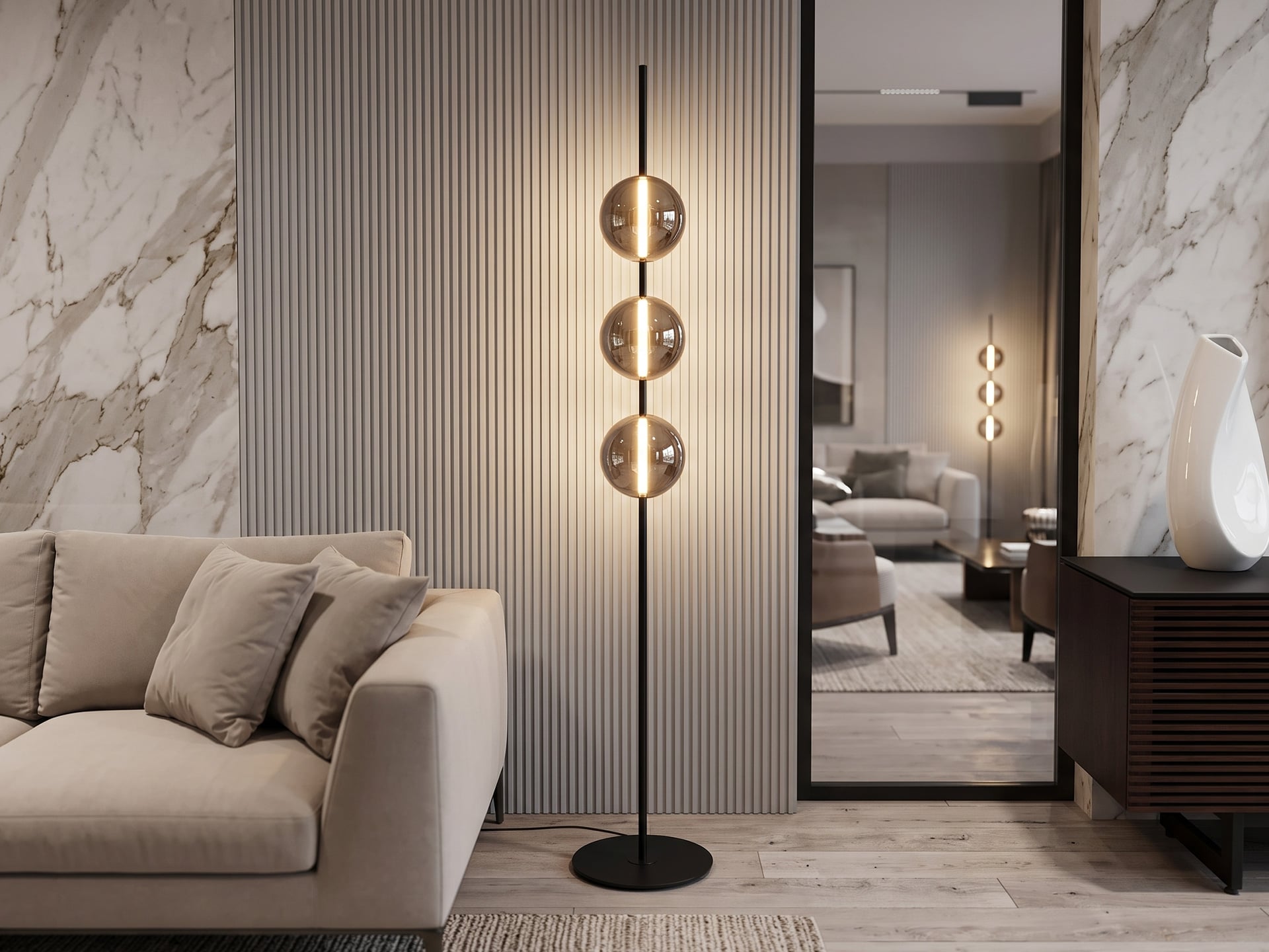Bontempi Sferatus Floor Lamp