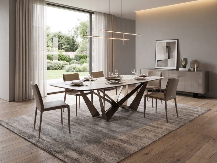 Cattelan Italia Skorpio Keramik Dining Table