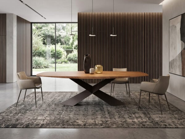 Cattelan Italia Tyron Wood Dining Table