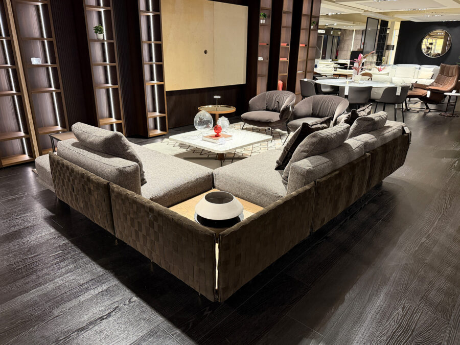 Natuzzi Italia Campus Sectional