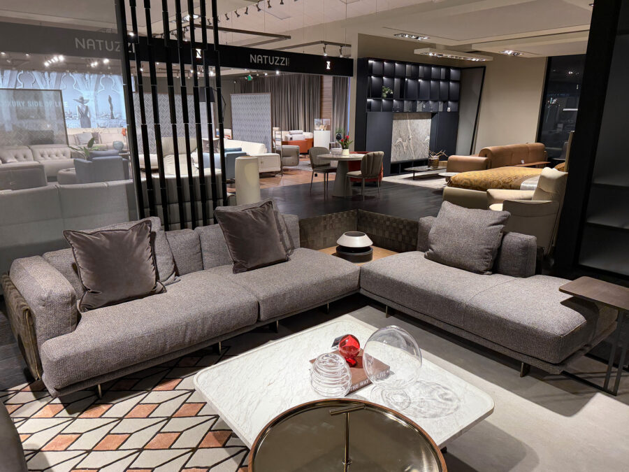 Natuzzi Italia Campus Sectional